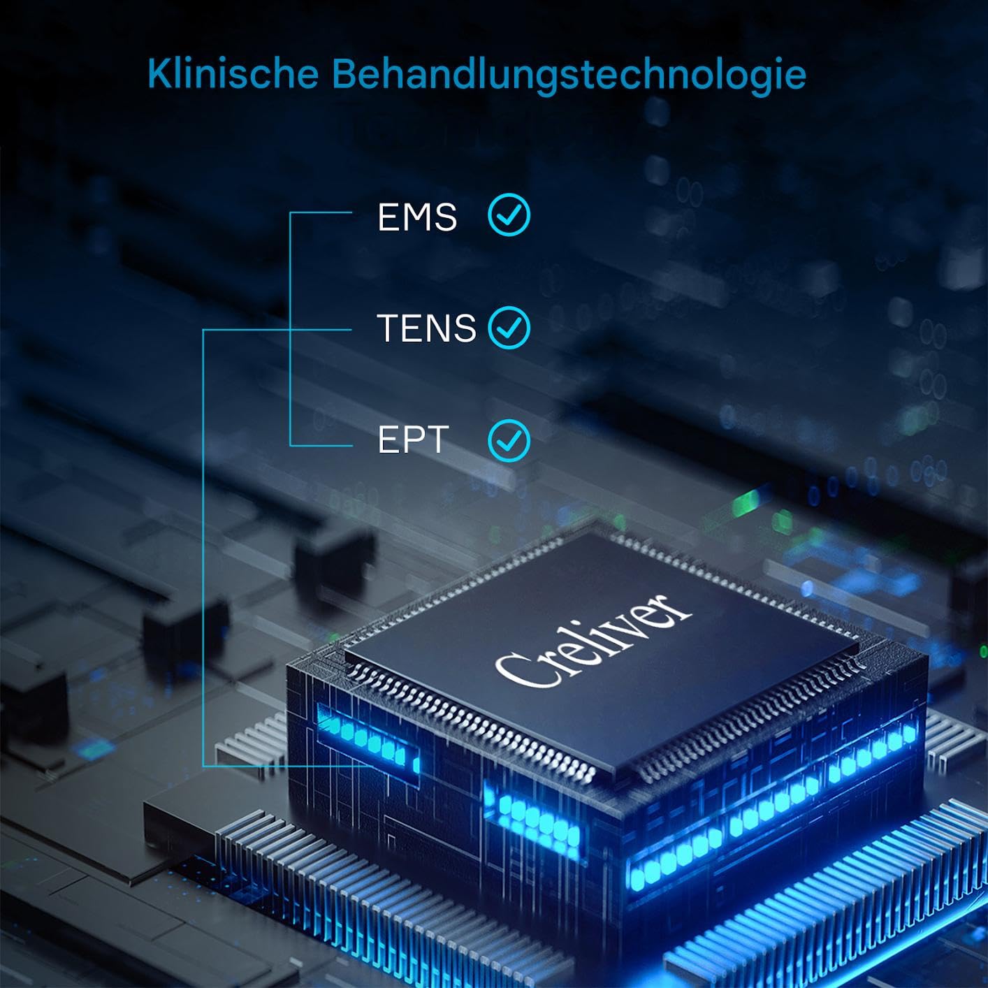 Fussmassagegerät Fußmassage Durchblutungs-Stimulator Beine, 25 Modi 99 Intensitätsstufen, TENS & EMS Massagegerät mit 8 Pads, lindert Neuropathie, Fußschmerzen, Beinschmerzen, Schwellungen & Krämpfe