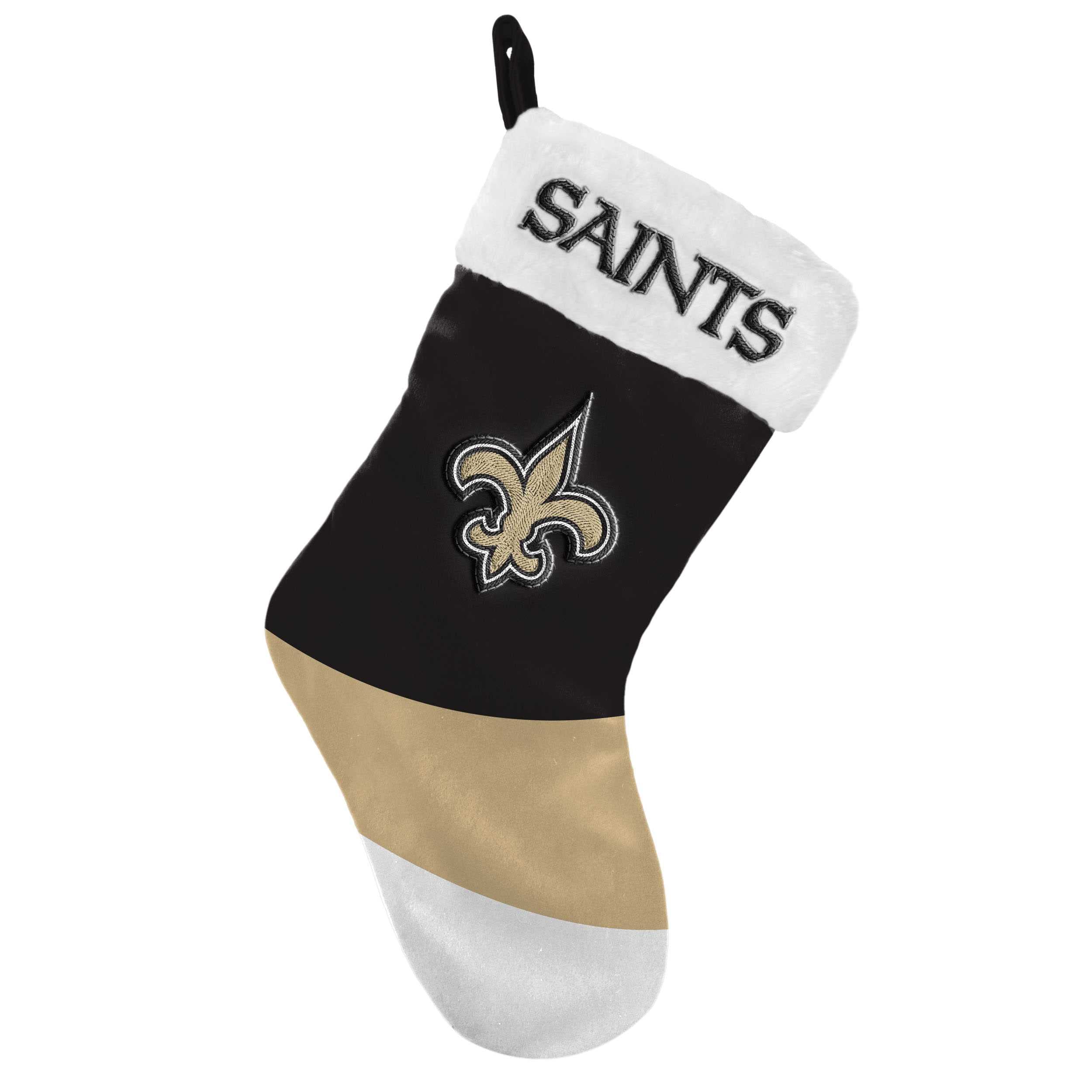 FOCO New Orleans Saints NFL 2021 Colorblock Stocking - Stück
