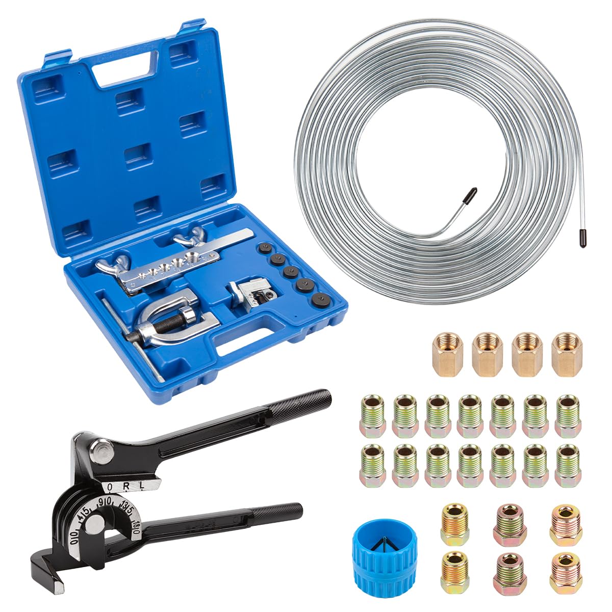 Wostore Tuyau de frein avec câble de frein de 7,6 m de diamètre 4,75 mm, 24