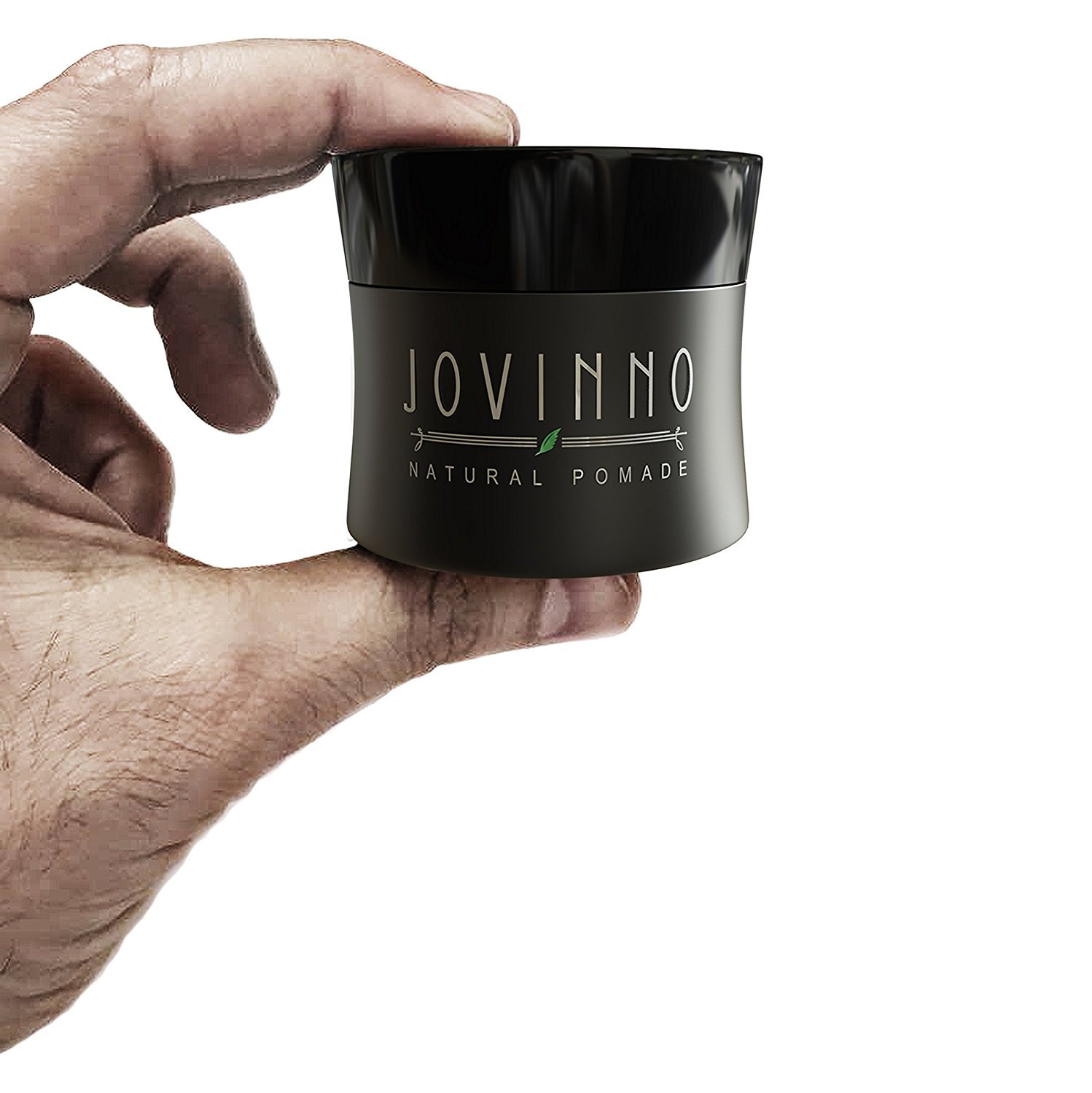 Premium Natural Water Based Hair Styling Pomade - Matte Shine for thin to thick hair Medium to Strong Hold Clear Formula Made in France 1.7oz (50ml) - Travel Size