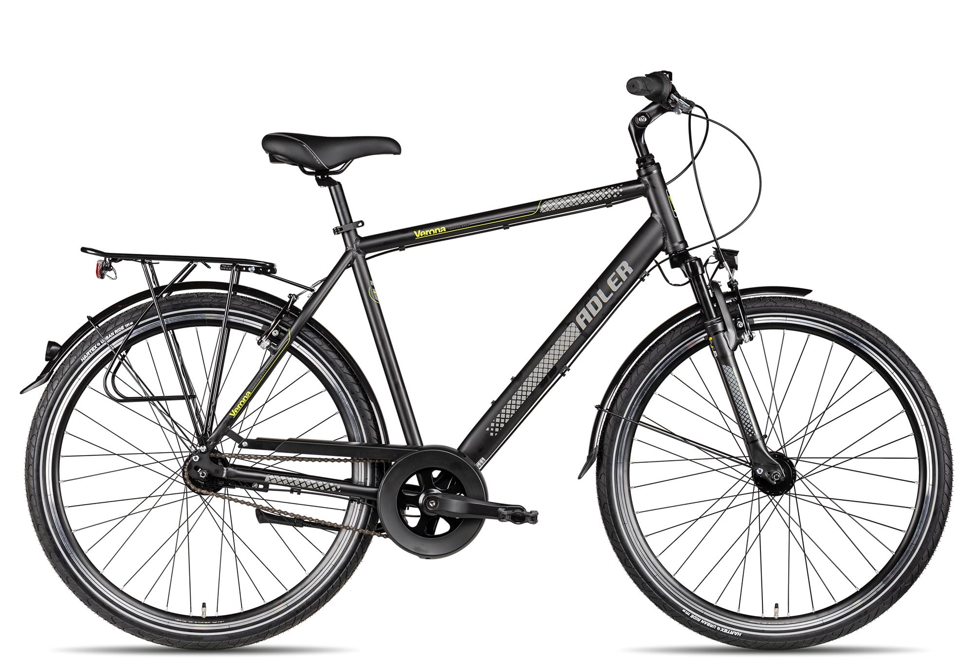 Adler Verona Nexus | Herren Citybike | 28 Zoll | 7-Gang Schaltung