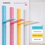 Growth Chart,Height Measurement for Wall,Sliding Measuring Ruler | Accurate Height Chart for baby kids adults Nursery School Clinic,Sliding Stopper Design for Precision-79 inch(Blue)