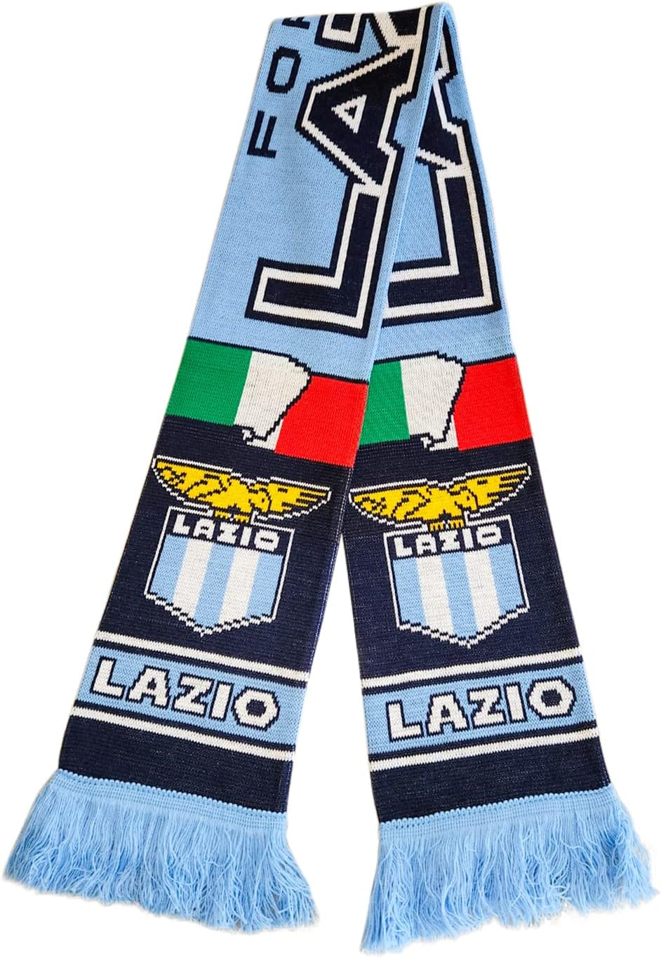 Lazio | Soccer Fan Scarf | Premium Acrylic Knit