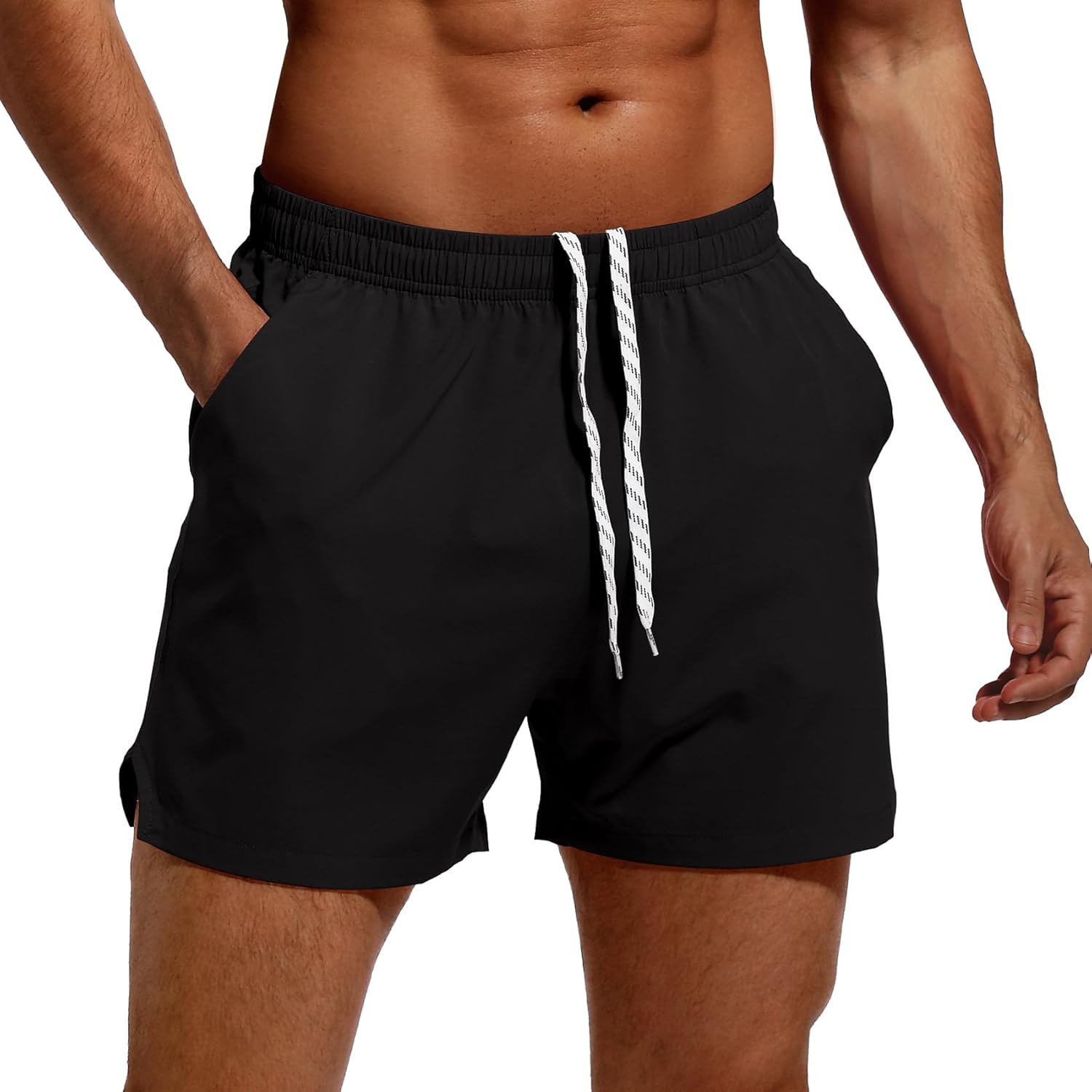 Men's 5" Athletic Running Shorts Quick Dry Lightweight Workout Shorts for Men Sports Gym Training with Pockets