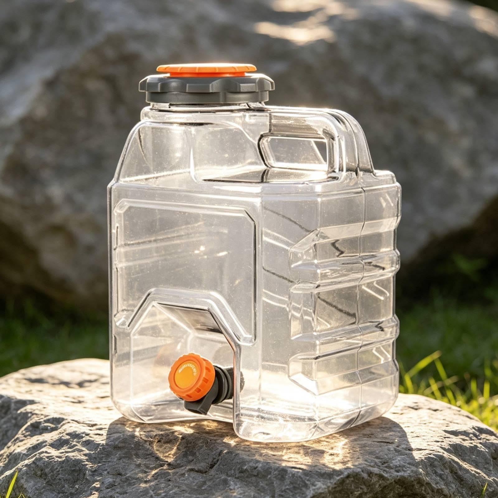 Camping-Wasserbehälter, tragbarer Trinkeimer, Aufbewahrungsbehälter, Wasserkanister für, Outdoor-Notfälle, Schule, Party