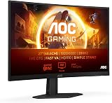 AOC Gaming Moniteur Incurvé, C27G4ZXED 27 Pouce 280Hz Fast VA Dalle, 1ms GtG, HDR10, FreeSync Premium, (1920x1080 HDMI 2X 2.0 DP 1x 1.4) Noir - 1