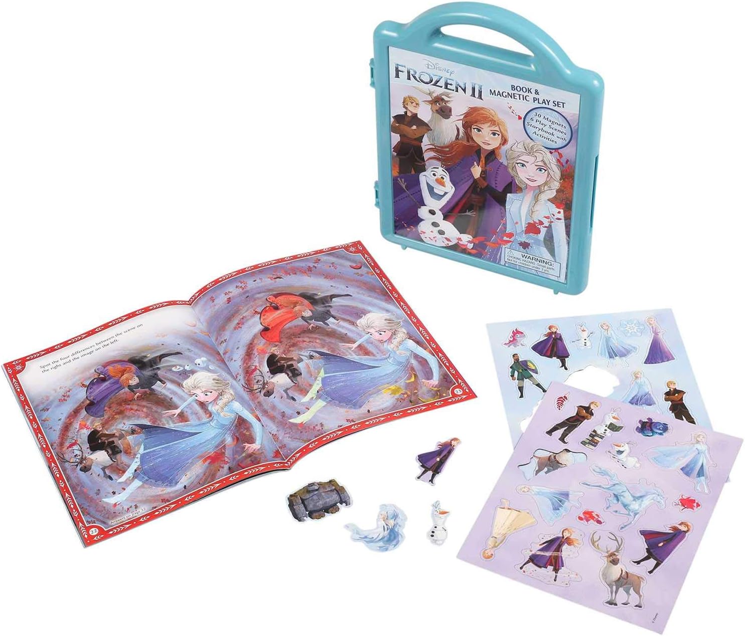 Elsa and Anna's Enchanted Journey Magnetic Storybook Set