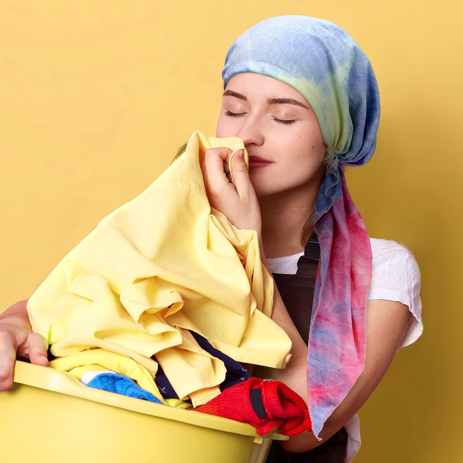 Sintege 4 Pcs Women Head Scarf Pre Tied Chemo Caps Slip on Turban Headwear Cancer Head Wraps Beanie Hat Bandana - Image 6