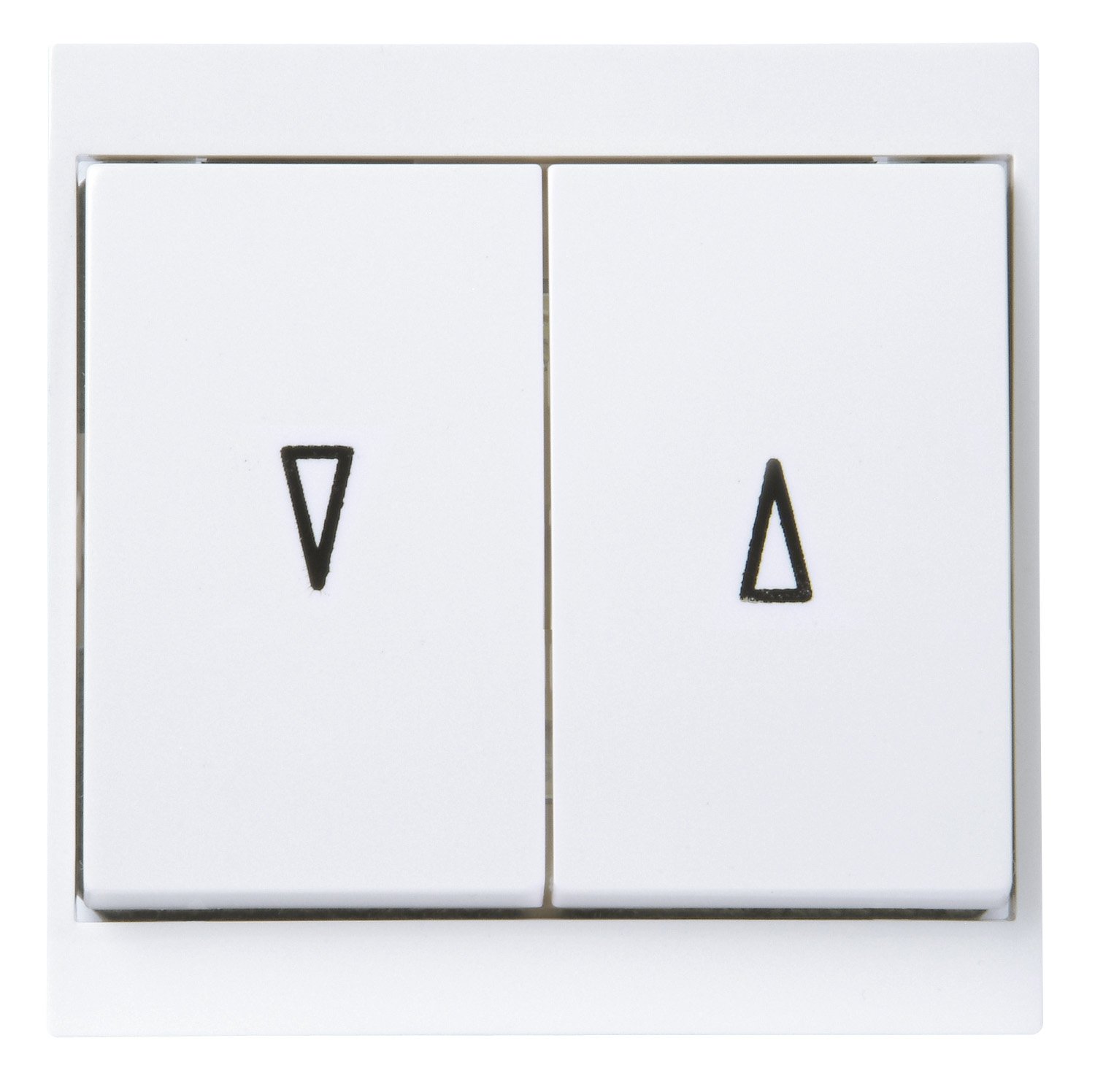 Kopp Arctic White 621513084 Malta Blind Switch,