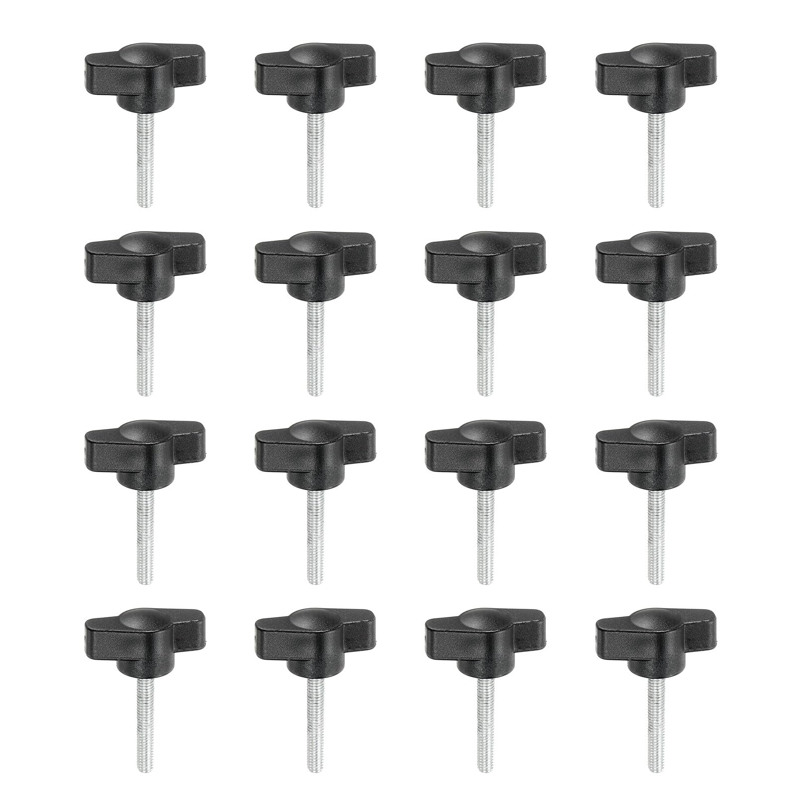 YELARXI Z- Shaped Thumb Screws 304 Stainless Steel Tee Wing Knobs Screws Clamping t Head