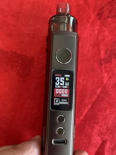 VooPoo Drag X 80 W Kit de dmarrage en fibre de carbone, sans e liquide,  sans nicotine : Amazon.fr: High-Tech