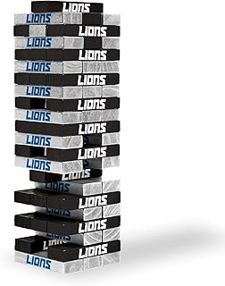 NFL Pro Football Tabletop Stackers Block Game by Wild Sports - Perfect Gift for NFL Football Fan, Dorm Game, Rec Room, Tai...
