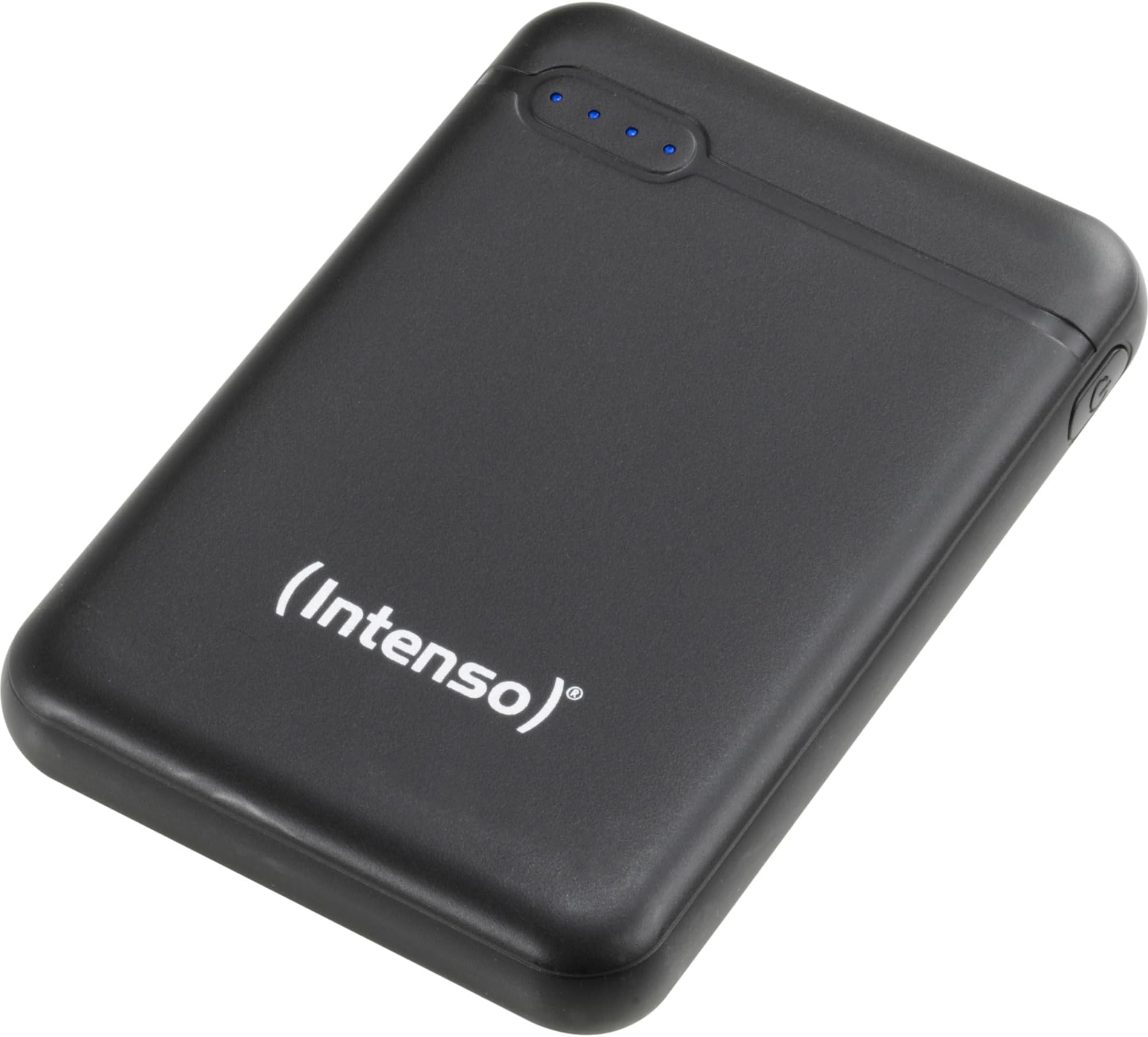 Intenso Power Bank XS 5000, Portable Charger (5000mAh, Compatible with Smart Phone/Tablet PC and More) Black