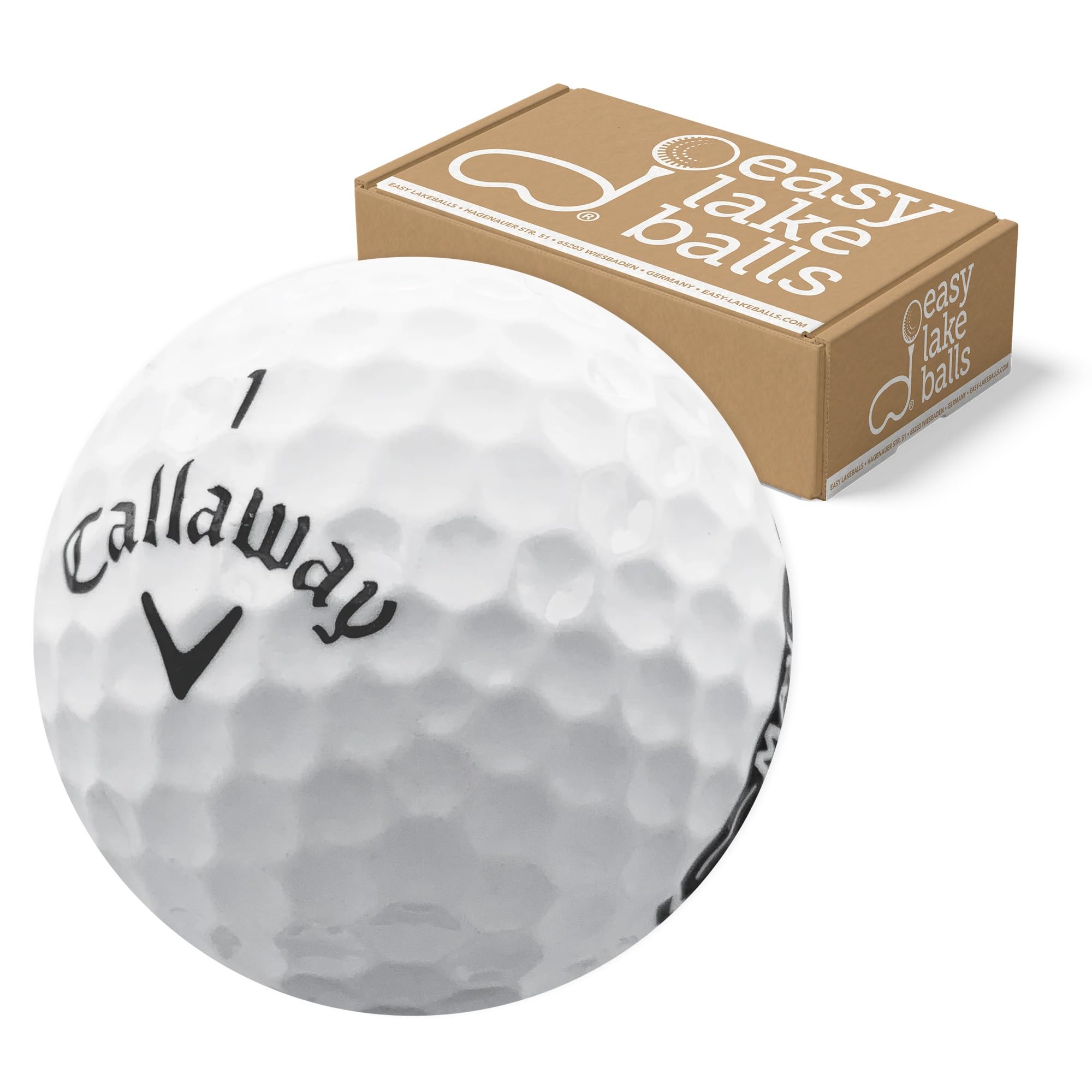 Callaway Golfbälle Lakeballs Premium MAX Supersoft Lakeballs – AAAA Zustand