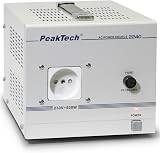 Peak Tech P 2240 - Transformateur d'Isolement, Appareil de Mesure, Noyau Toroïdal, Isolation Galvanique, Classe de Protection 1, Tension d'Entrée : 230 V, Puissance de Sortie : 500 W - 160x125x235 mm - 1