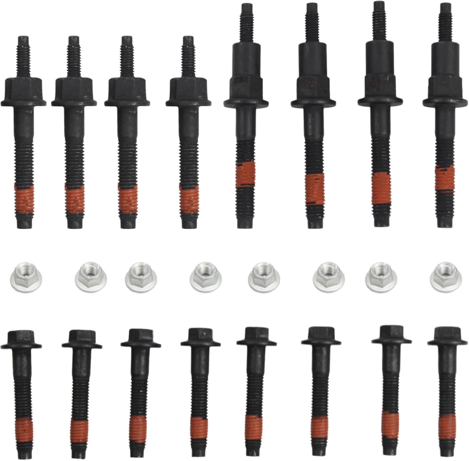 YzusGomumu Exhaust Manifold Stud Bolt and Nut Kit