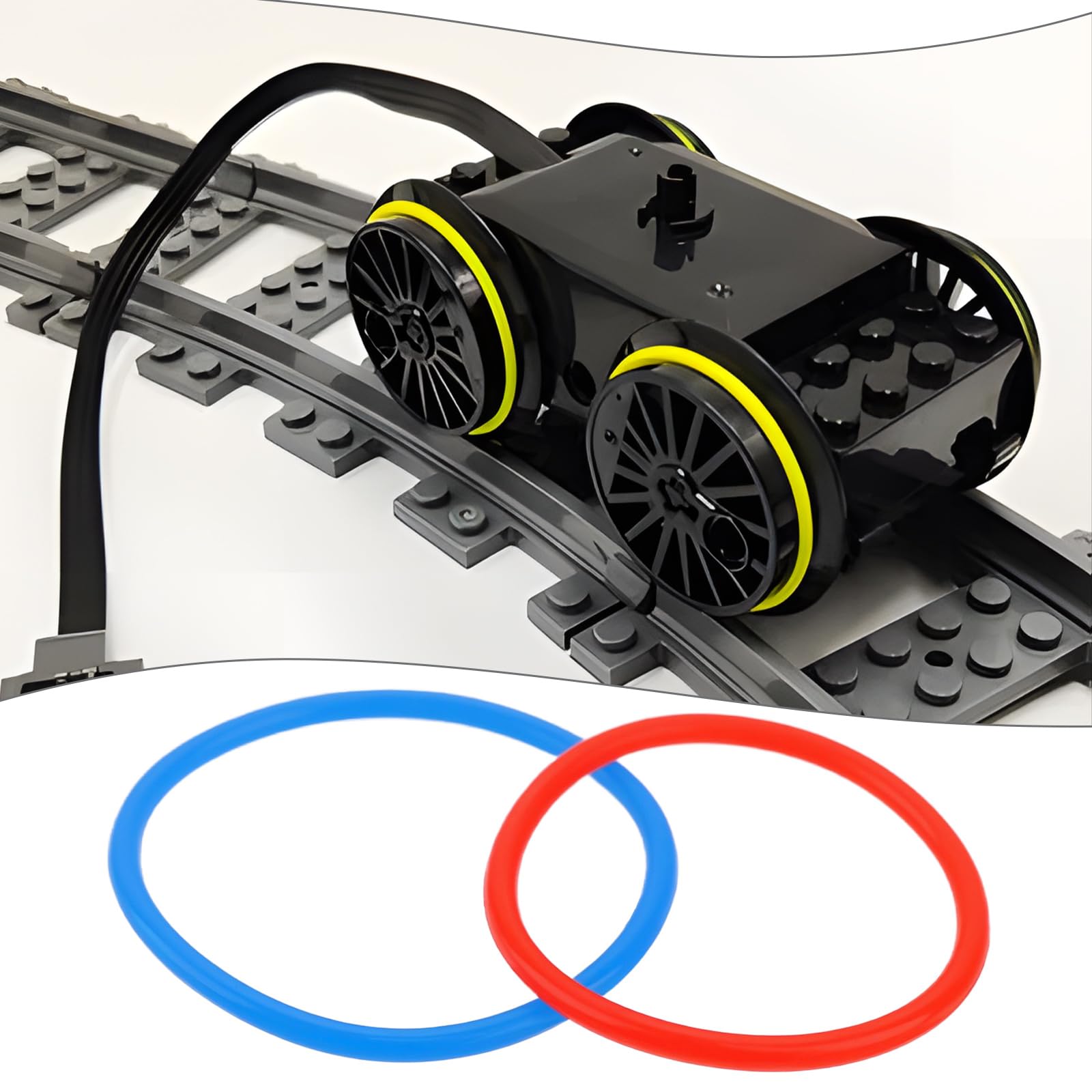 20 bandas de goma de sujeción para bloques de construcción de 2 x 2 3 x 3 4 x 4 5 x 5 compatibles con juegos de Lego 85543 85544 85545 85546