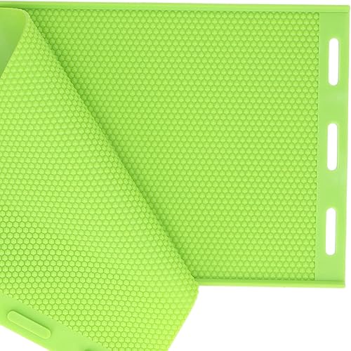 Miniatura 9 de Hztyyier 2 piezas de prensa de cera de abejas, cera de silicona para hacer velas flexible de colmena para hacer velas, herramienta de apicultor