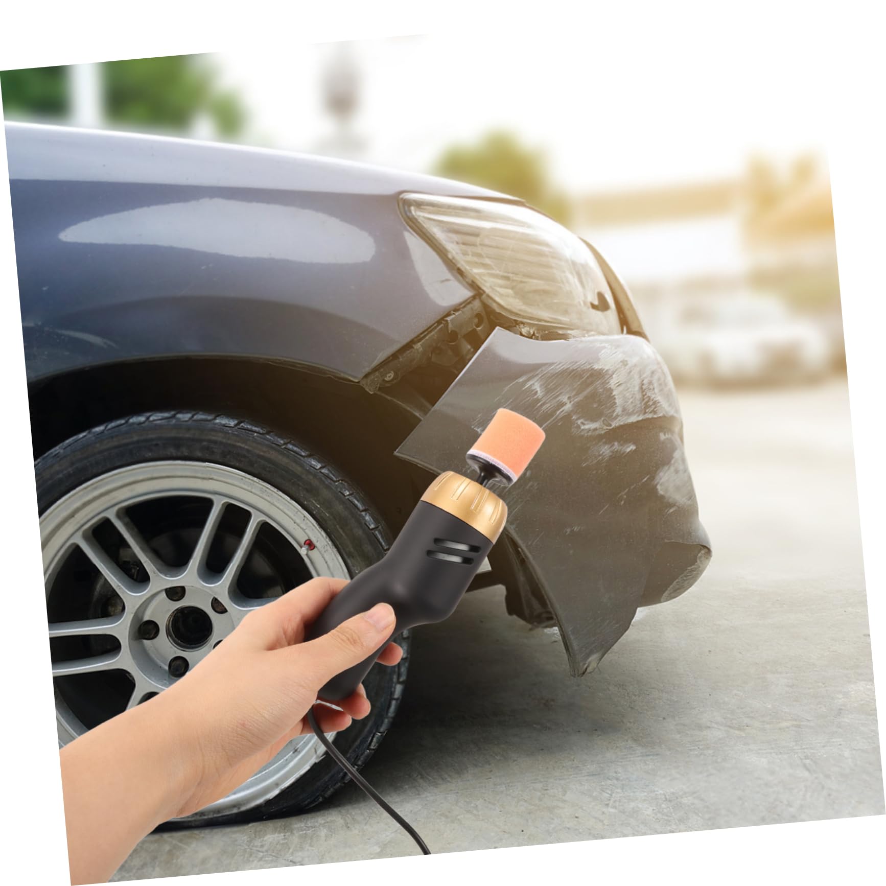 Mobestech Máquina Reparadora De Arañazos Pulidora Para Coche Herramienta De Kit De Pulidores y Abrillantadores Reparación De Arañazos Para Interiores De Coche Talleres o Garajes