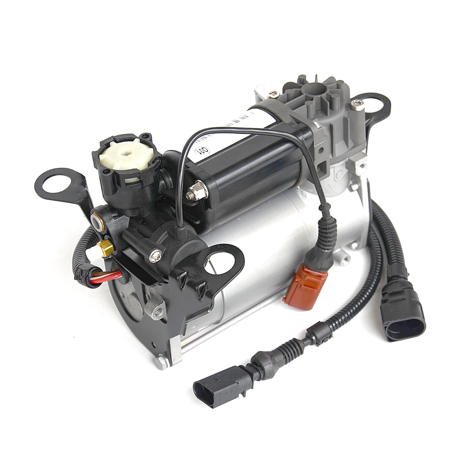 Bomba de compresor de suspensión neumática con relé compatible con A8 S8 Quattr0 5.2l, 6.0l 4E0 616 007 C 4E0 616 005 E 4E0 616 005 G 4E0 616 007 A 4E0 616 007 E 4154033090