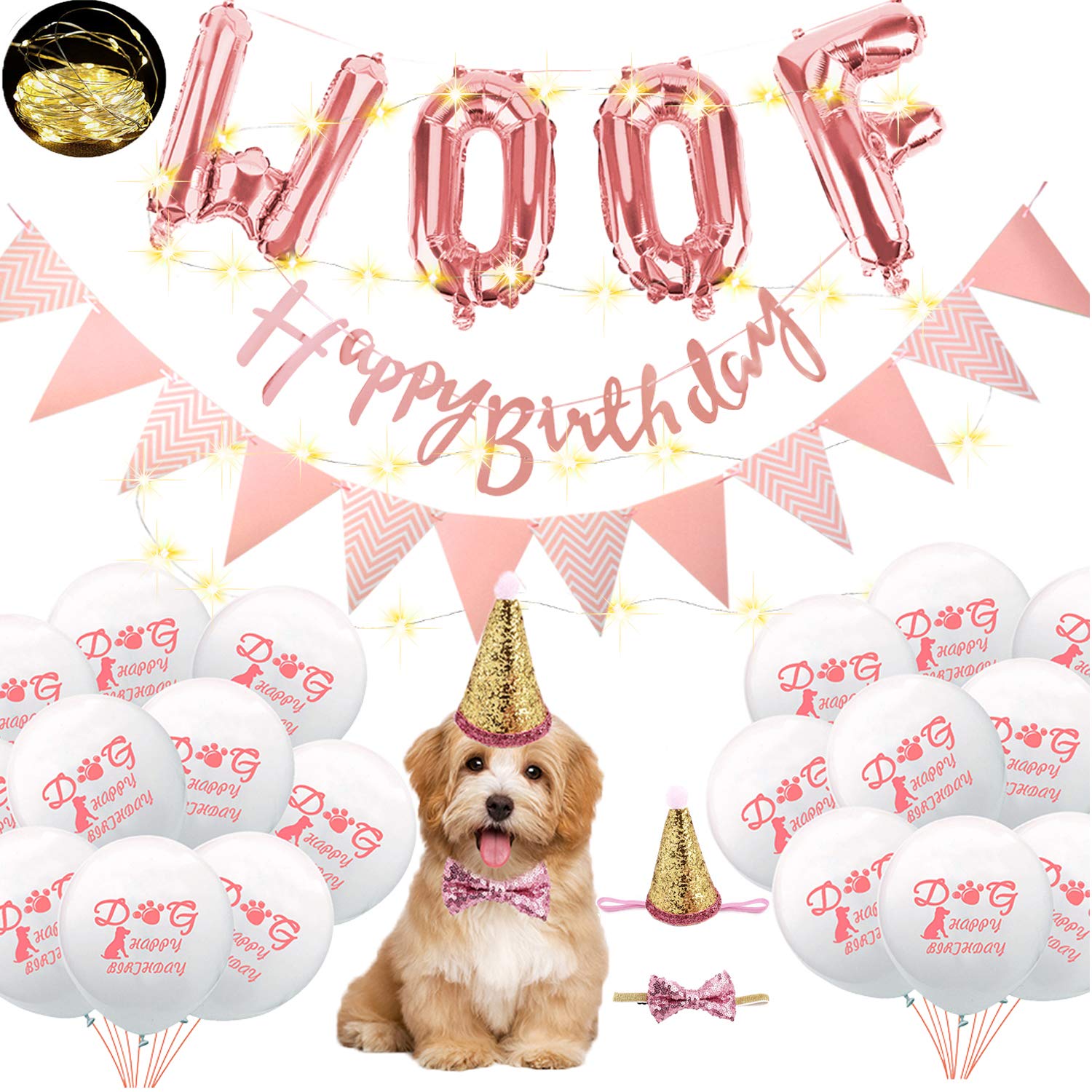 Buy Dog Birthday Party Balloons Supplies Legendog WOOF Letter
