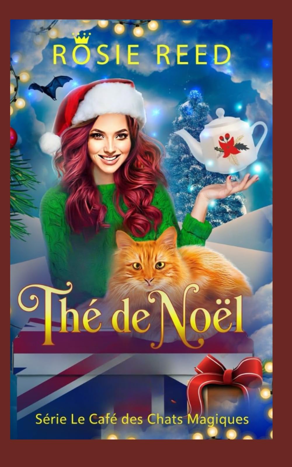 Thé de Noël: Un cozy mystery paranormal (Série Le Café des Chats Magiques)