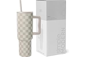 Trek Collection Checkmate: 40oz Tumbler with Checkered Stanley Cup