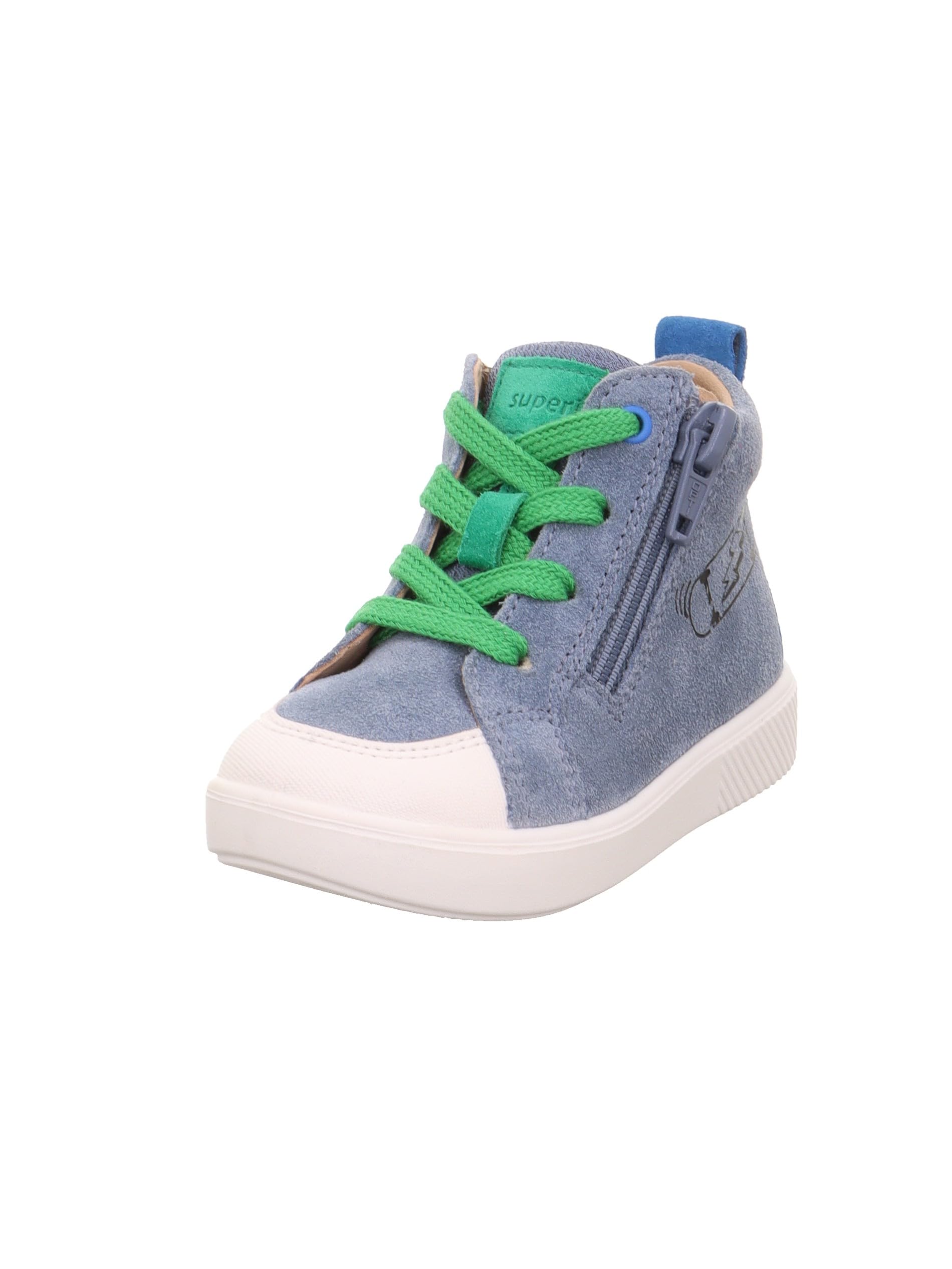 Superfit SUPIES, First Walker Shoe, Blau/Grün 8010,