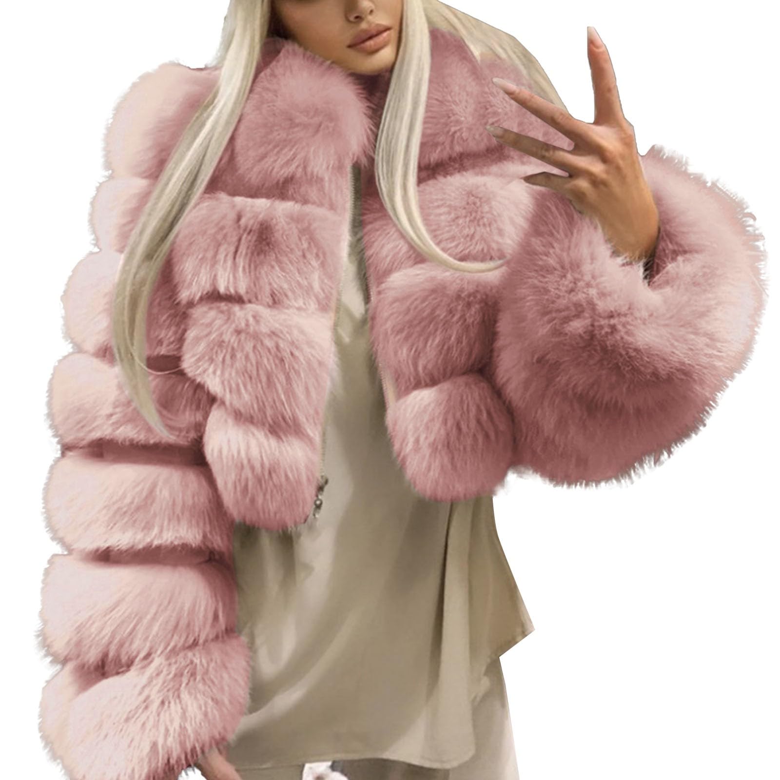 Generico Trench Donna Autunnale Cappotto da Donna in Tinta Unita Cappotto a Maniche Lunghe Capispalla Top Caldo Inverno Cappotto Bianco Donna