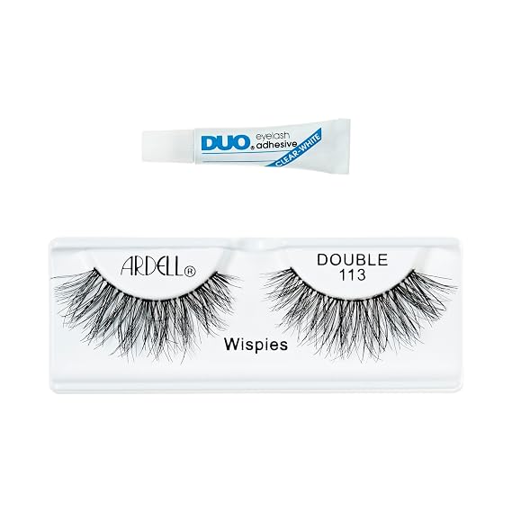 Ardel Double Up Wispies 113, with Bonus Duo Adhesive, 1 Pair