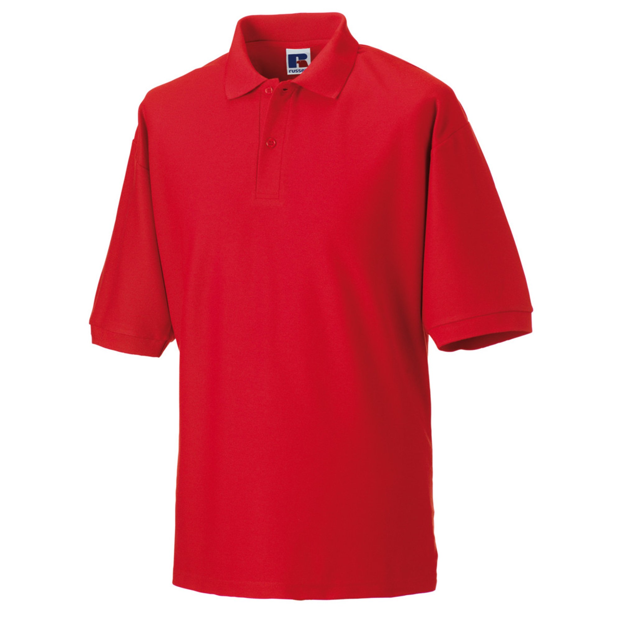 Jerzees Men's Polo Shirt - Short Sleeve - Cotton/Polyester - M - Light Red