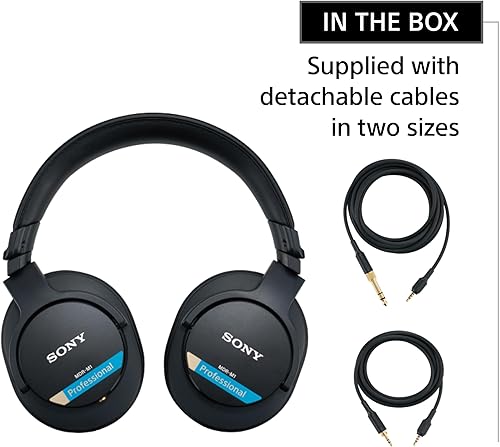 Miniatura 5 de Sony Auriculares con monitor cerrado de referencia profesional MDR-M1