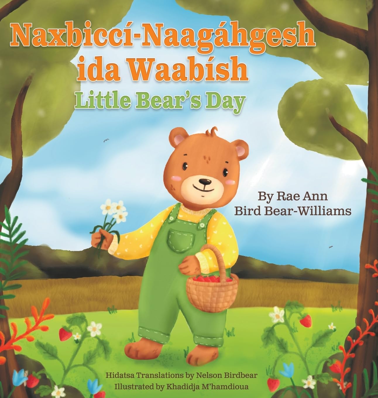 Naxbiccí-Naagáhgesh ida Waabísh: Little Bear's Day (North American Indian Languages Edition)