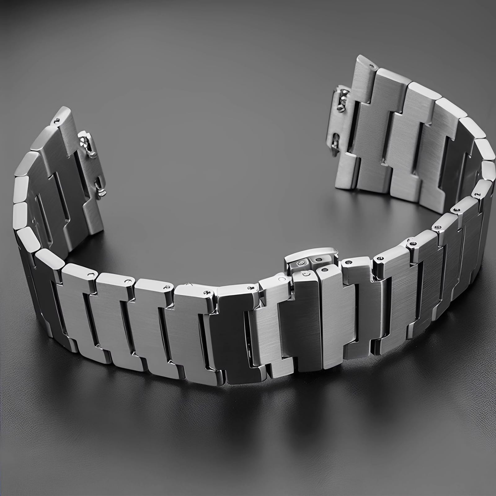 Uomini Acciaio Inossidabile Cinturino Orologio Ricambio, Braccialetto Orologio Interfaccia Specializzata Metallo per Tissot PRX Super Player T137.407/T137.410-Argento 27 * 12MM