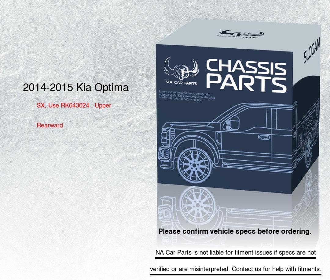 Rear Right Side Upper Rearward Control Arm for 2014-2015 Kia Optima | Premium Chassis Replacement Parts