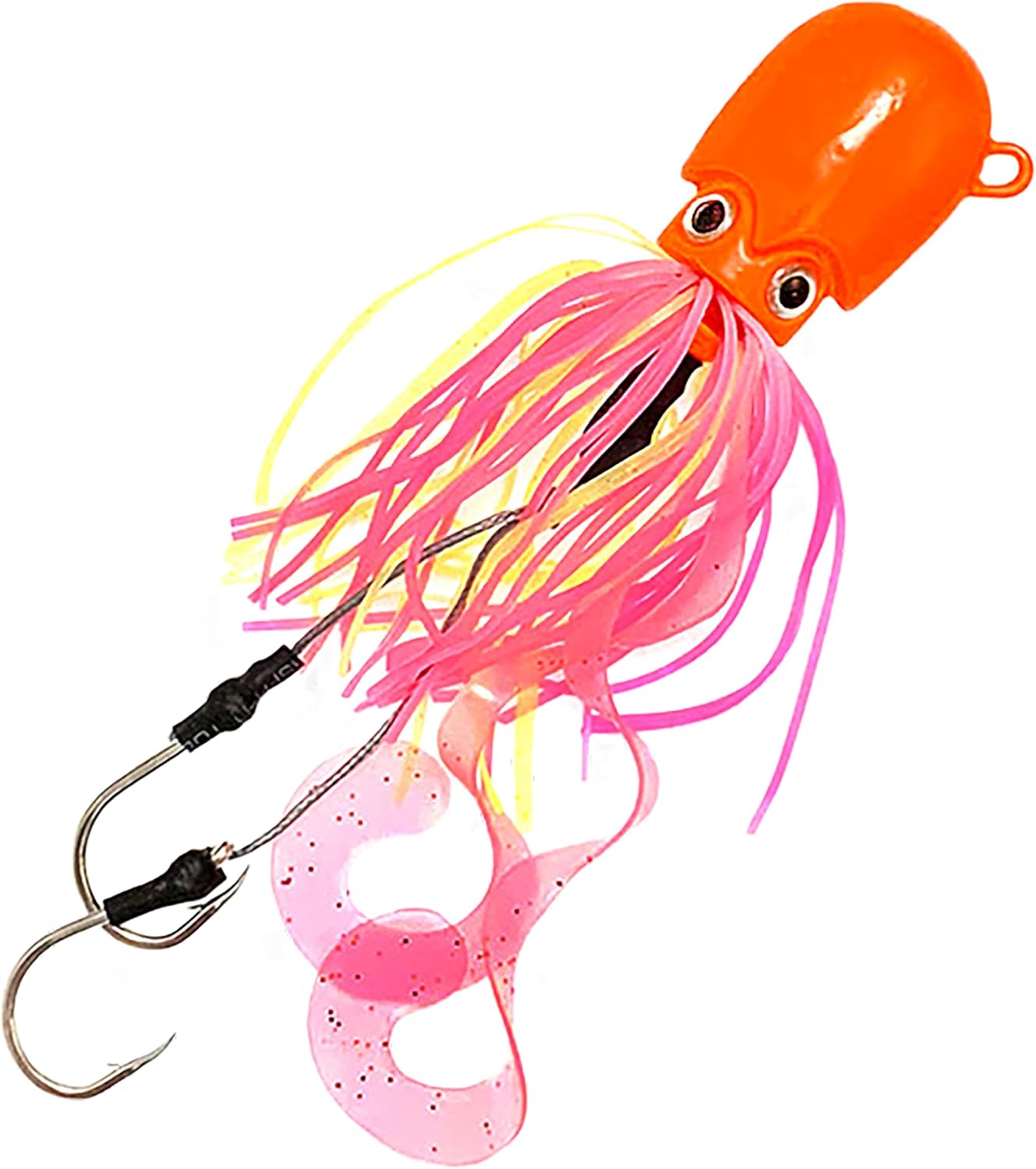Thunder Jigging Jig 7oz 200g 6 Pieces Orange
