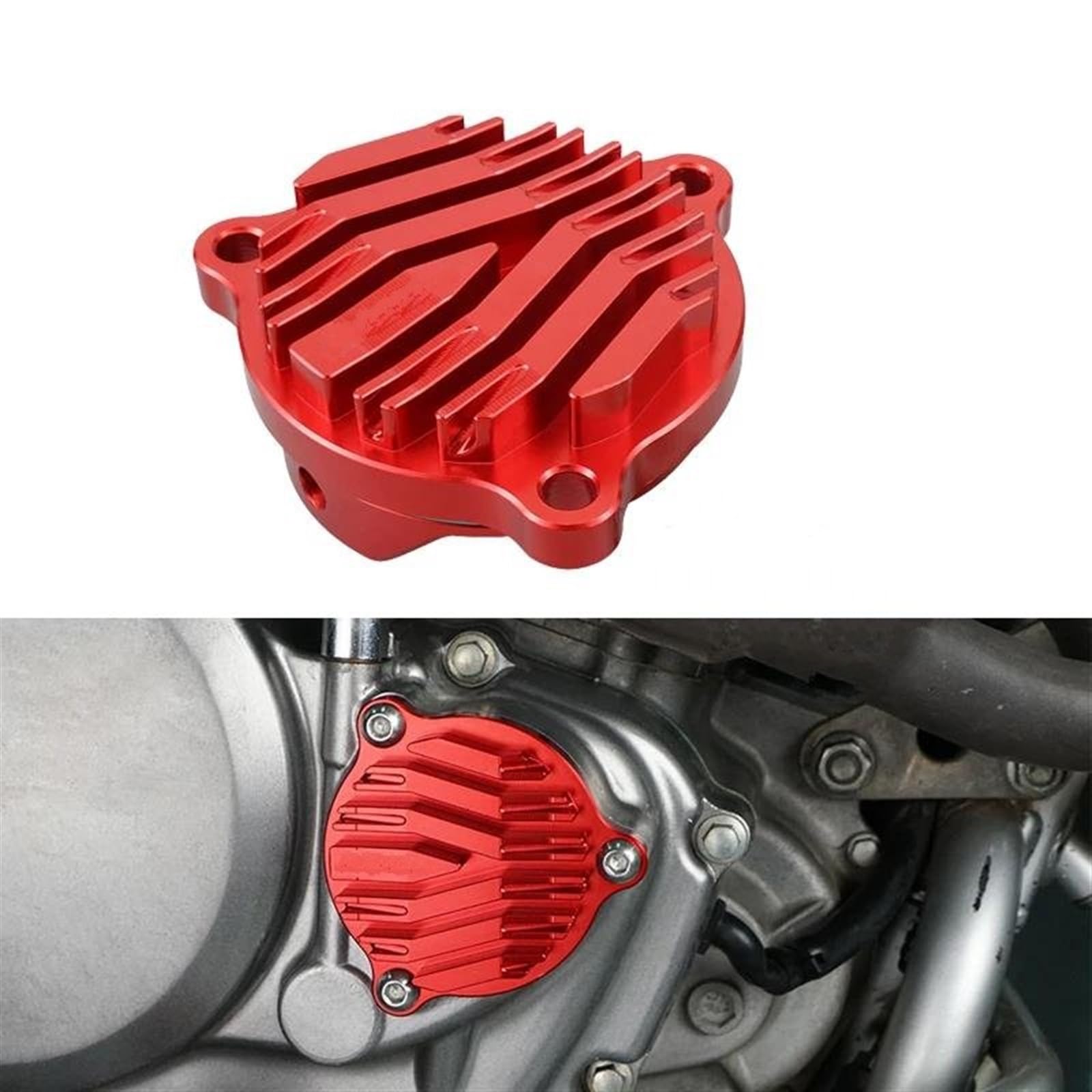 Tapón Aceite Tapa La Cubierta Filtro Aceite Motor La Motocicleta Con Diseño Disipador De Calor De Junta Tórica De Aluminio Para XR650L XR 650L 1993-2022 Tapones Aceite Para Motos