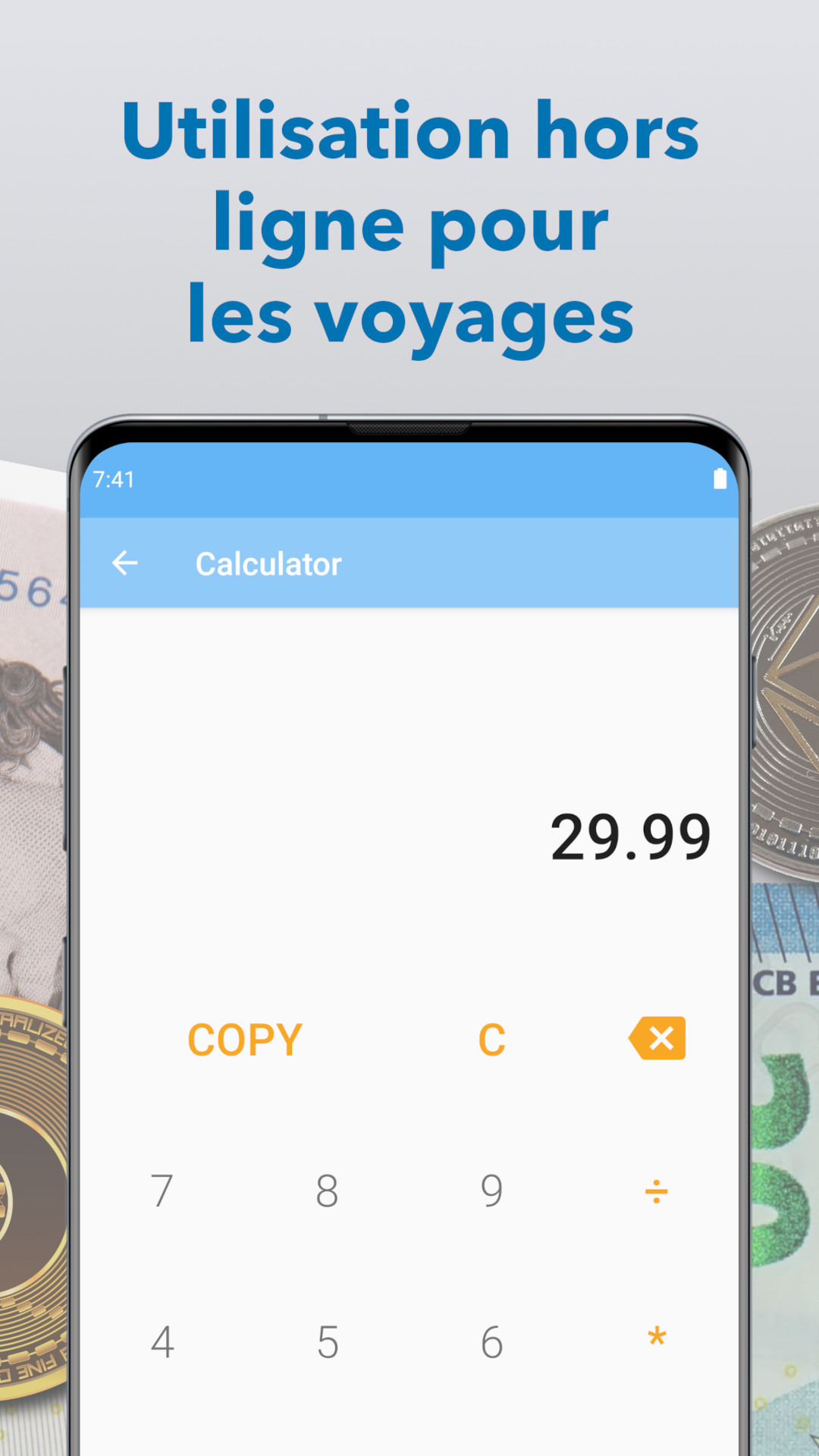 Convertisseur monnaie - Currency converter ² - Application sur Amazon  Appstore