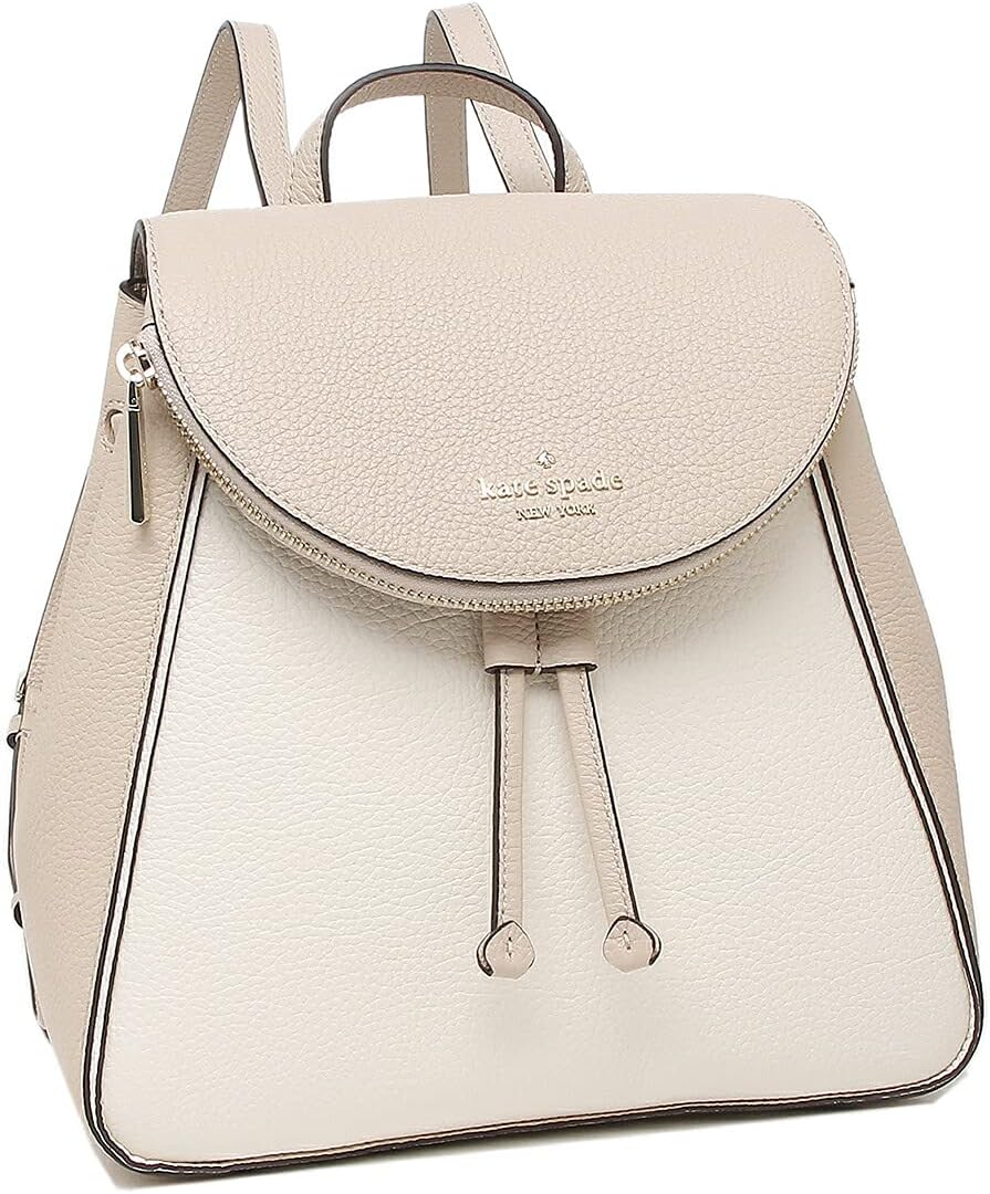 [ケイトスペード]アウトレット リュック バックパック レイラ ベージュ ホワイト レディース KATE SPADE WKR00300 129 [並行輸入品]