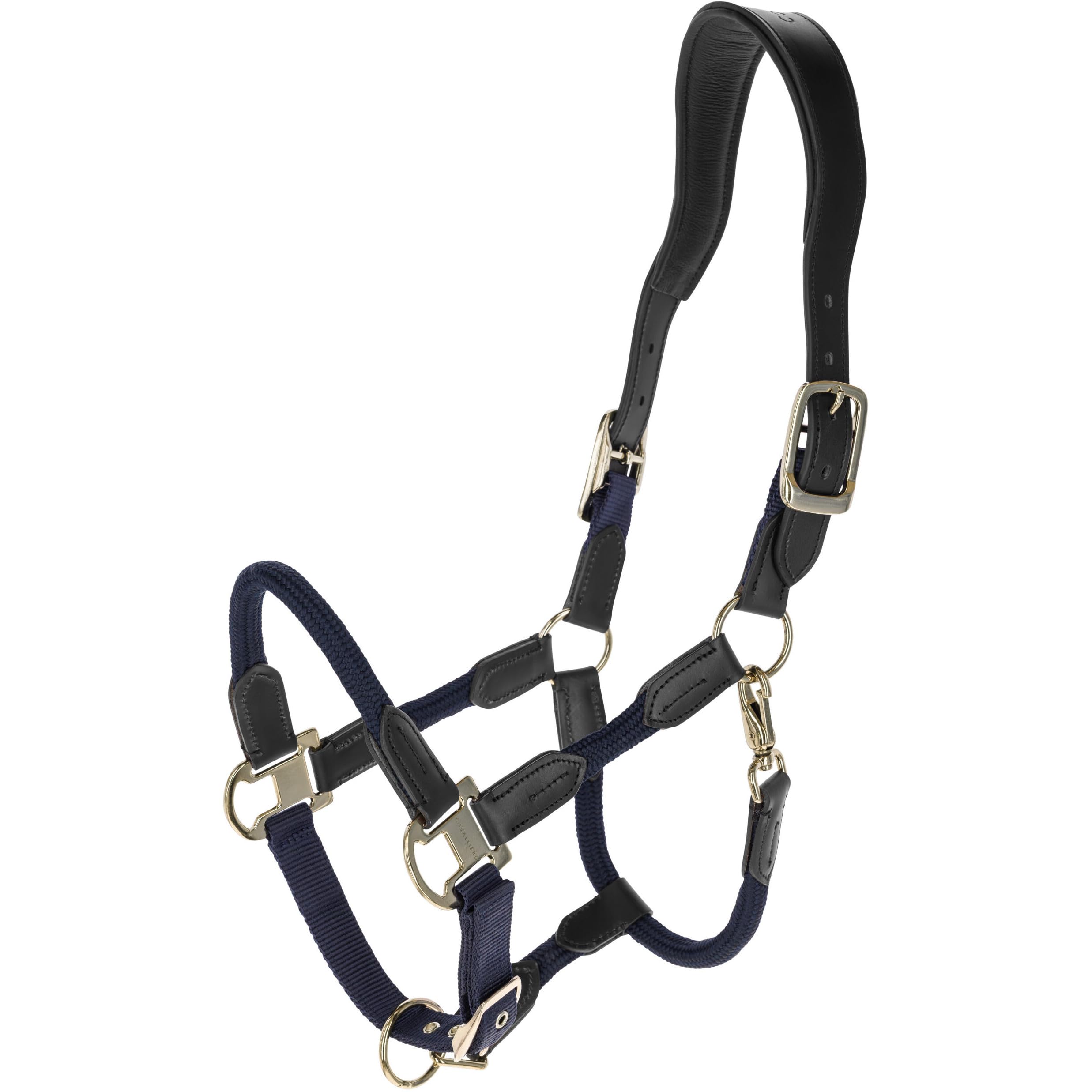 Cabestro de caballo antirozaduras Covalliero Cordano Deluxe ajustable para poni