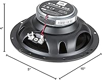 Vista 5 de JBL Stage 502 105W máx., Altavoces de 2 vías de 6-1/2 pulgadas., gris