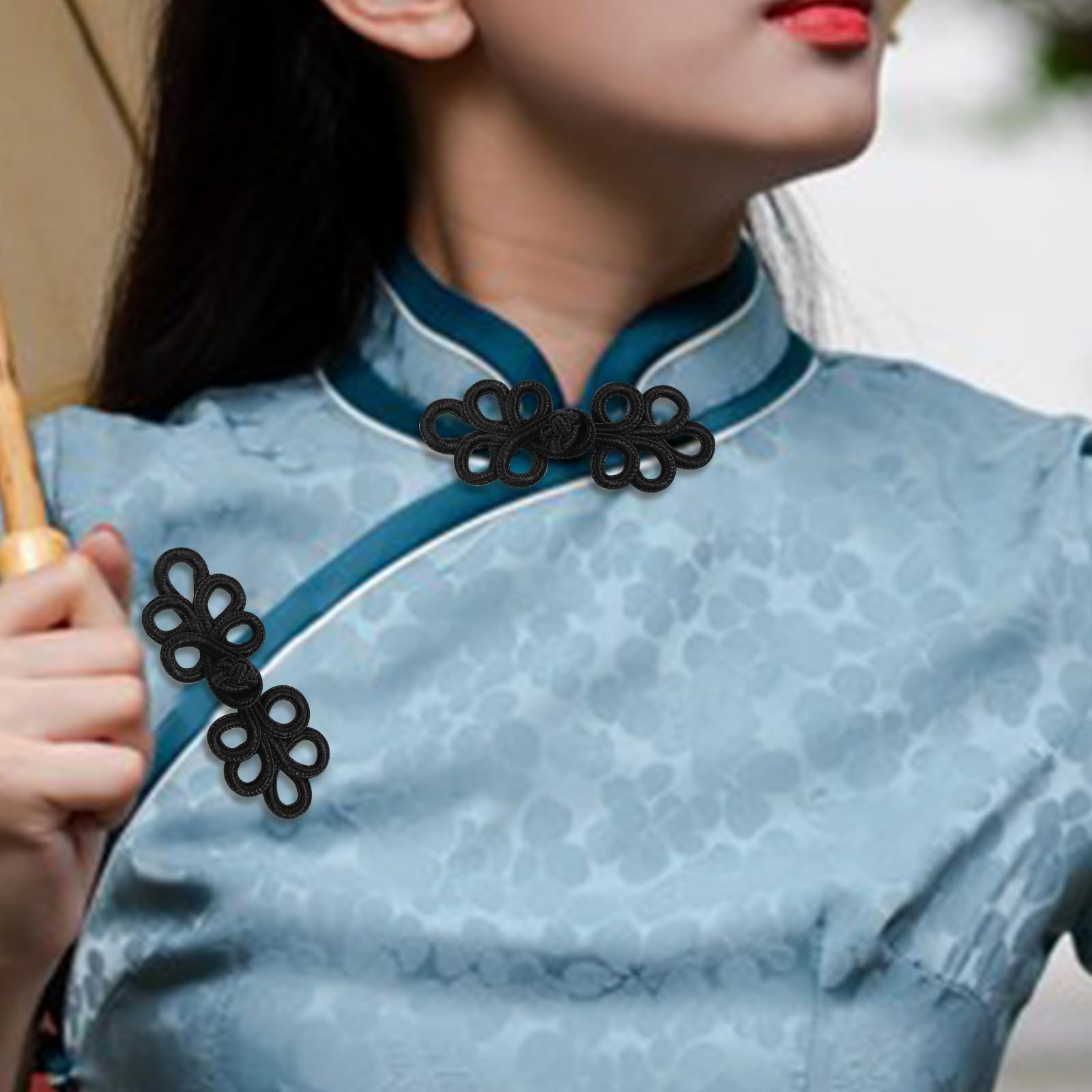 WANDIC Cheongsam bevestigingsmiddelen, 12 paar Chinese