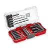 Orijinal Einhell S-CASE 18 parça darbeye dayanıklı aksesuar seti (25 mm bitler, 50 mm bitler, 60 mm bit tutucu, lokma adaptörü, metal delme ucu ve saklama kutusu dahil) - 49108709