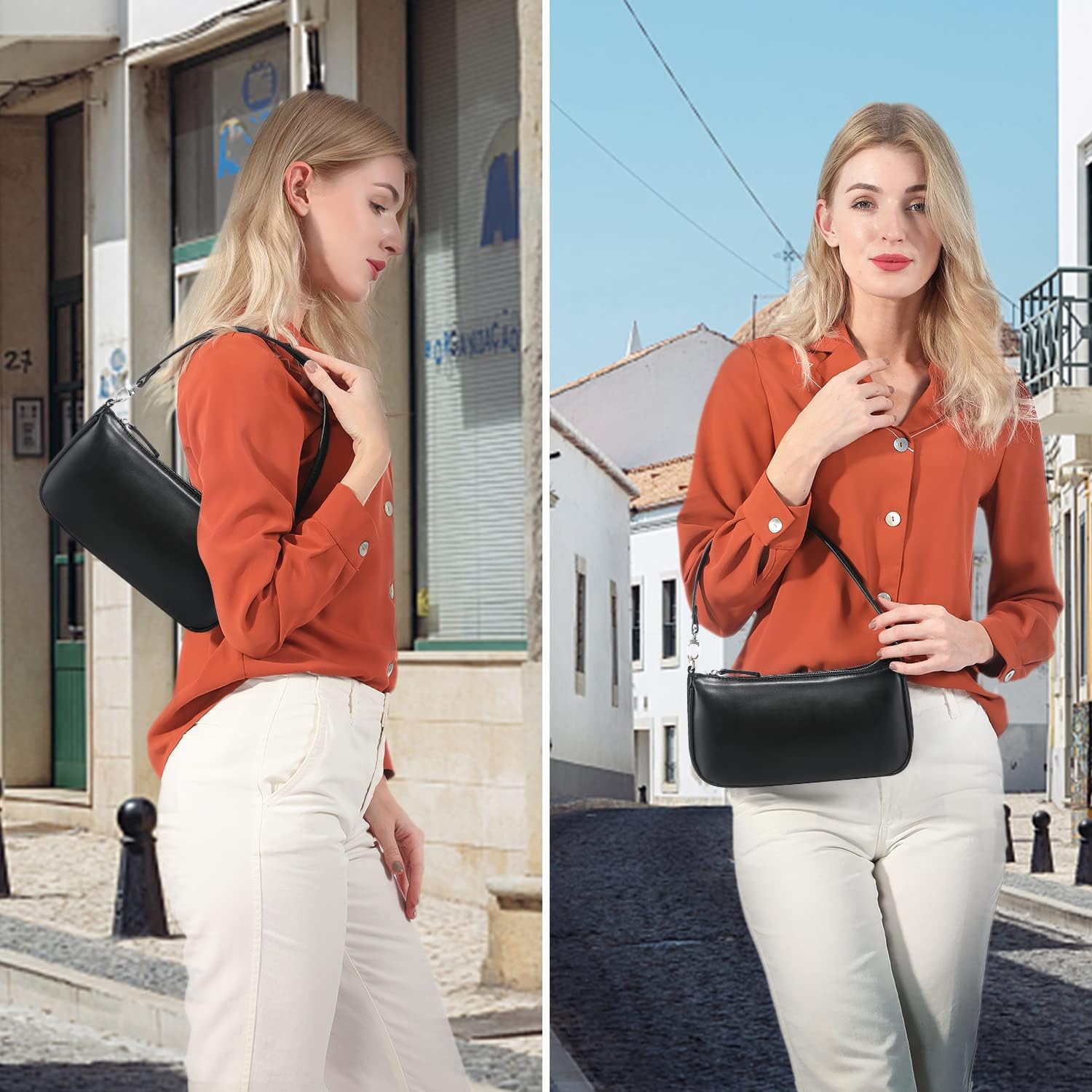 Loiral Small Purse for Women, Retro Classic Tote HandBag Shoulder Bags Clutch Purse - Image 2