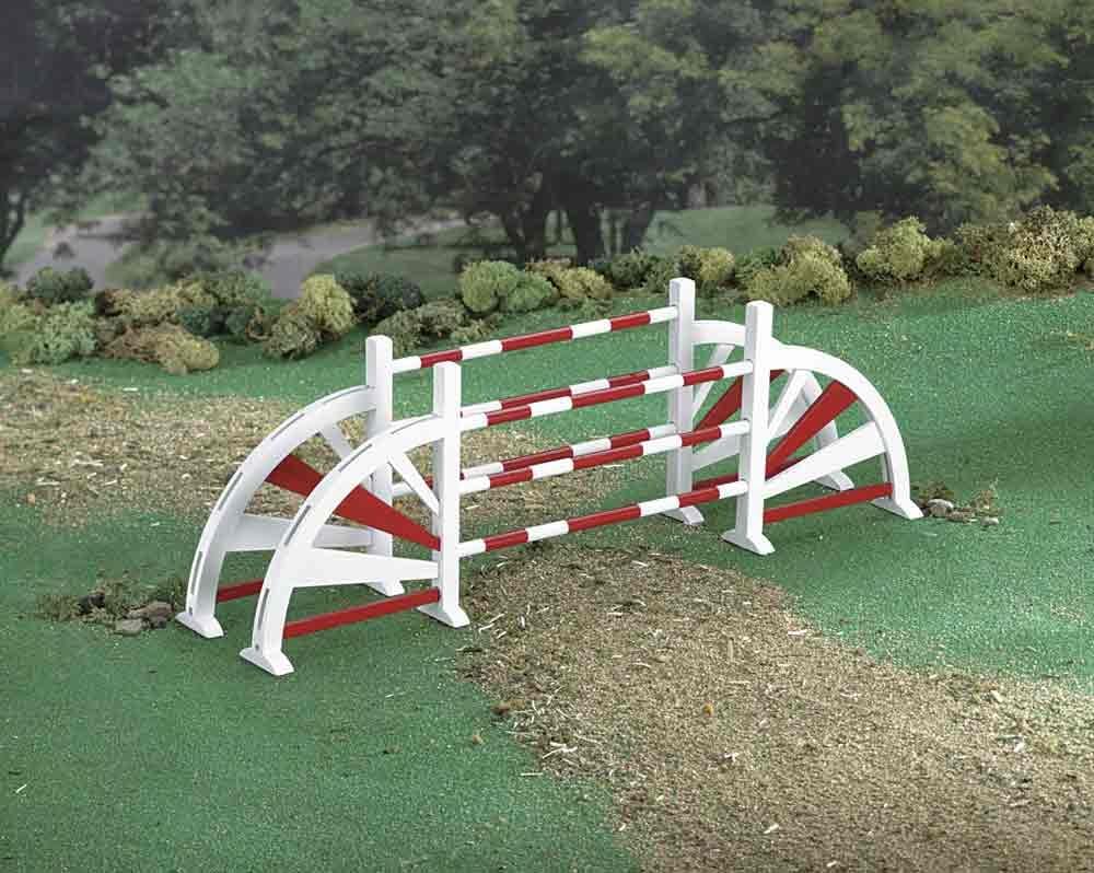 Show Jumping Oxer Jump - Red and White