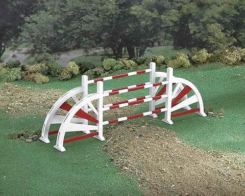 Breyer Show Jumping Oxer Jump - Rojo y Blanco