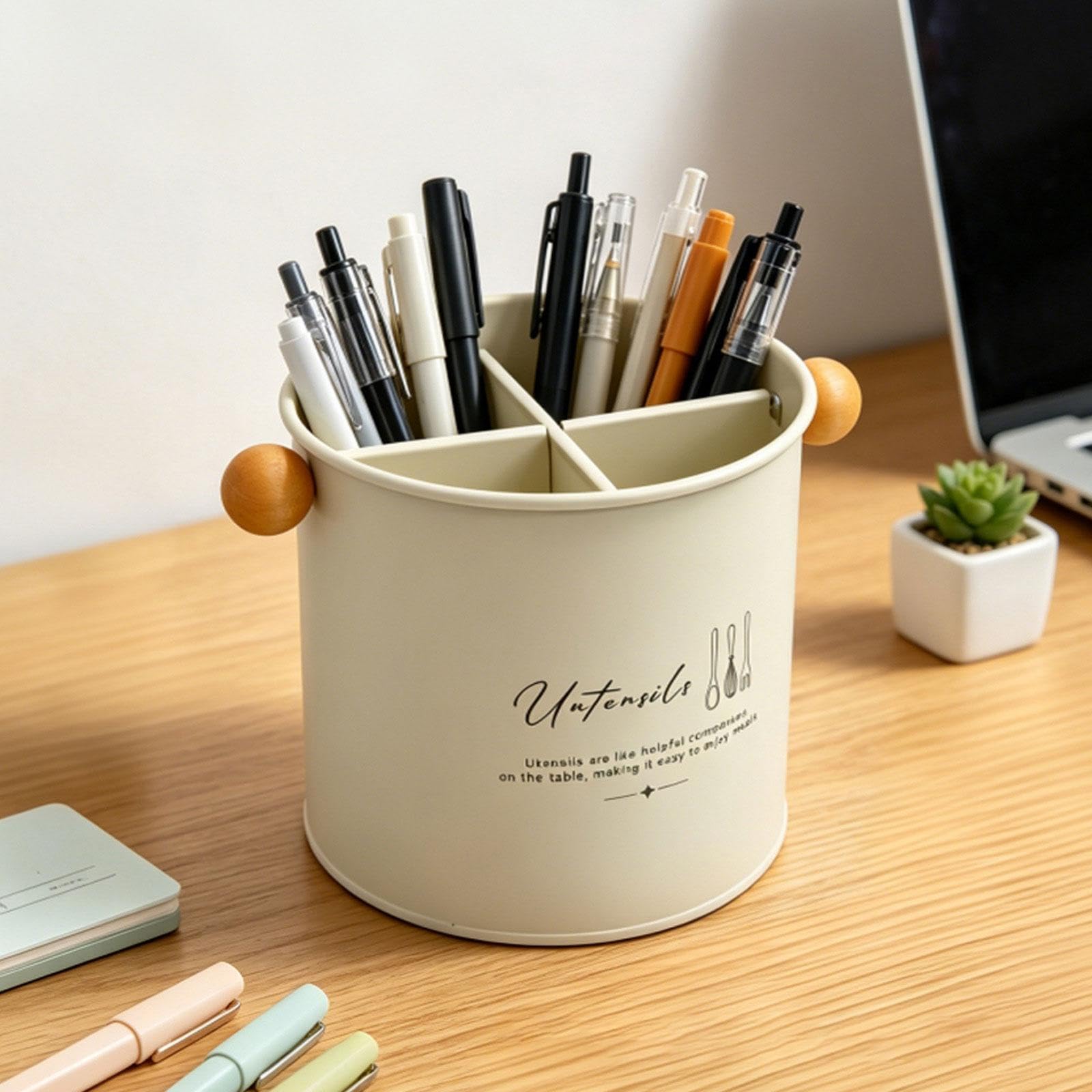 Organizador de Cubiertos, Contenedor Multifuncional, Cubo