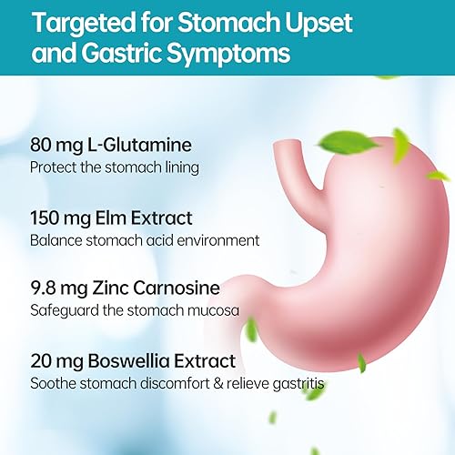 Miniatura 5 de MagenVital Pylopass H. Pylori - Paquete de 4 probióticos de tratamiento - 1 por día - Gastritis, reflujo ácido, acidez estomacal, reparación del