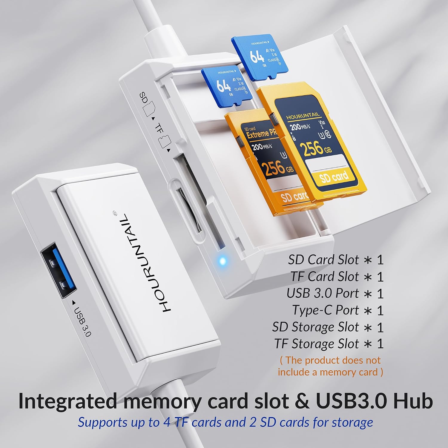 SD/TF Card Reader USB Type C with SD Card Storage&Slot USB 3.0 to SD/Micro Memory Card Adapter for i Phon14/15/16/17 Android Phone/Pad/MAC/PC/Laptop Plug&Play No App Required 5 71eA8C9PmpL. AC SL1500