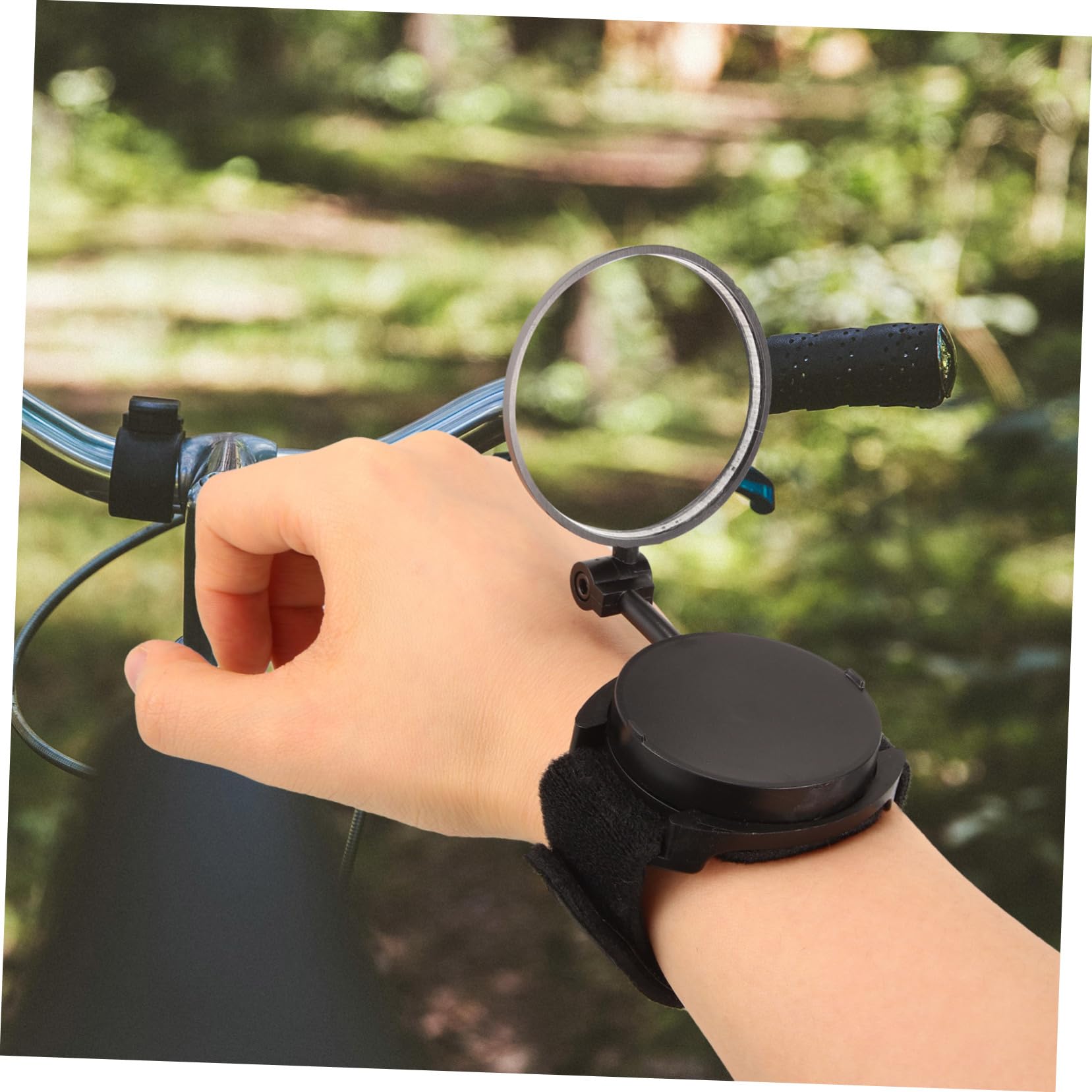 Homoyoyo Rétroviseur De Poignet Rotatif à 360° Pour Vélo - Accessoire Réfléchissant Idéal Pour Cyclisme Et Route